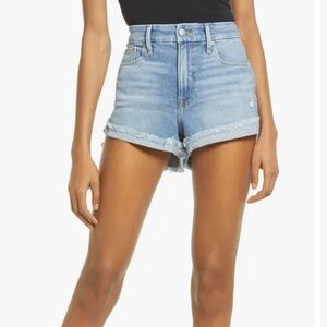Good American Good Curve Jean Shorts